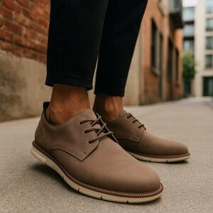 Dockers Men's Oxford Dress Shoes Brown Size 10 Lace Up